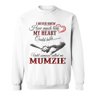 Mumzie Grandma Gift Until Someone Called Me Mumzie Sweatshirt - Seseable