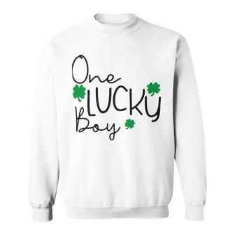 One Lucky Boy Funny St Patrick Day Sweatshirt | Favorety UK