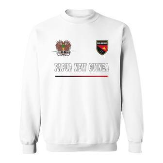Papua New Guinea Sports Soccer Jersey Tee Flag Football Sweatshirt - Thegiftio UK