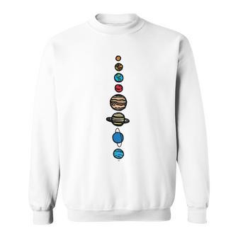 Planets Colour Sweatshirt | Favorety