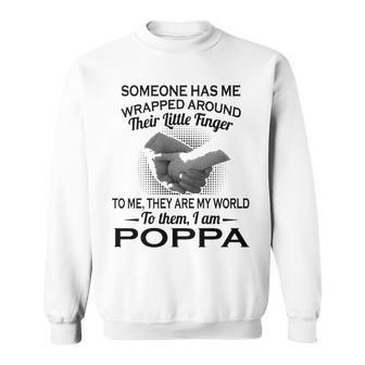Poppa Grandpa Gift To Them I Am Poppa Sweatshirt - Seseable