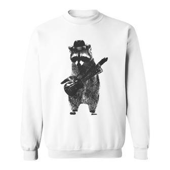 Raccoon Wielding Ukulele Sweatshirt | Favorety UK