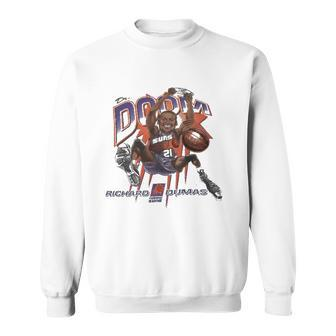 Richard Dumas Dr Doom Retro Phoenix Basketball Sweatshirt | Mazezy