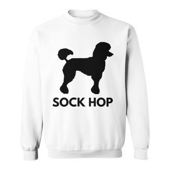 Sock Hop 50S Costume Big Poodle 1950S Party Sweatshirt | Mazezy AU