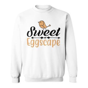 Sweet Eggscape Sweatshirt | Favorety