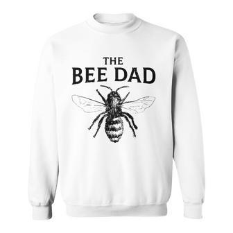 The Bee Dad Beekeeping Father Beekeeper Gift Sweatshirt | Mazezy