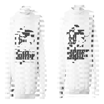 The Dogfather Greyhound Dog Funny Gift Idea Classic Sweatshirt | Mazezy