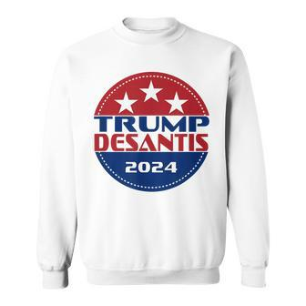 Trump Desantis 2024 Make America Florida Flamingo Seagull Sweatshirt - Thegiftio UK