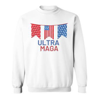 Ultra Maga And Proud Of It V13 Sweatshirt | Favorety