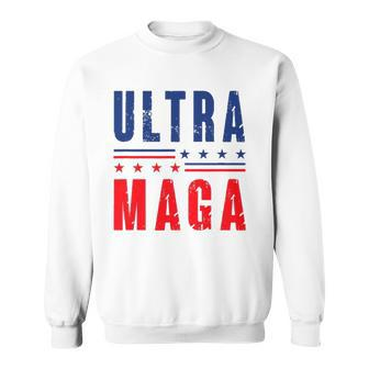 Ultra Maga Donald Trump Great Maga King Sweatshirt | Mazezy