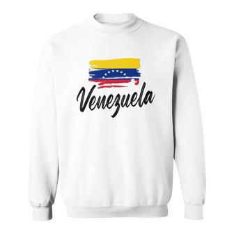 Venezuela Flag Venezuelan Funny Venezolano Pride Sweatshirt | Mazezy