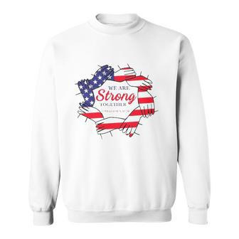 We Are Strong Together Pray For Uvalde Sweatshirt | Mazezy