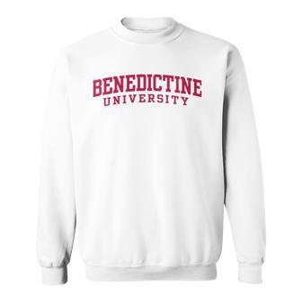 Womens Benedictine University Athletic Teacher Student Gift Sweatshirt | Mazezy