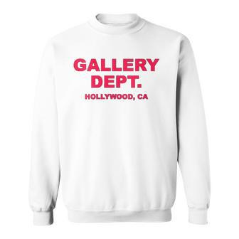 Womens Gallery Dept Hollywood Ca Clothing Brand Gift Able Sweatshirt | Mazezy