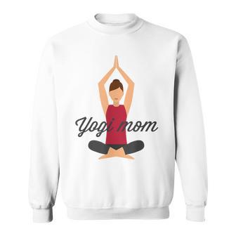 Yogi Mom Yoga Meditation Fitness Zen Sweatshirt - Thegiftio