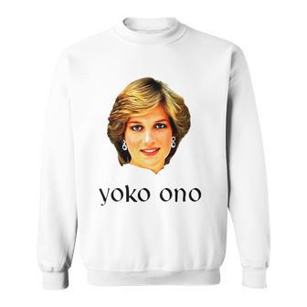 Yoko Ono Diana Princess Of Wales Sweatshirt - Thegiftio UK