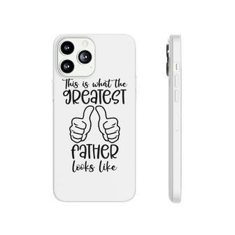 Awesome Mens This Is What An Awesome Dad Looks Like Phonecase iPhone - Seseable
