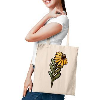 Black Eyed Susan Flower Daisy Spring Art Flower Tote Bag | Mazezy