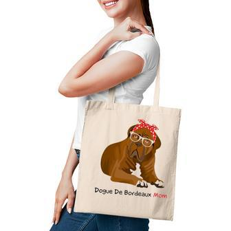 Dogue De Bordeaux Mom Bandana Womens Tote Bag | Mazezy