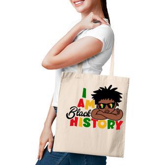 I Am Black History For Kids Boys Black History Month Tote Bag | Favorety