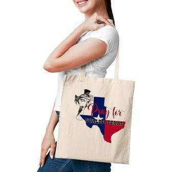 Jesus Pray For Uvalde Texas Protect Texas Not Gun Christian Cross Tote Bag