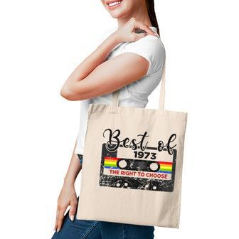 Pro Choice Womens Rights Feminism - 1973 Defend Roe V Wade Tote Bag | Mazezy