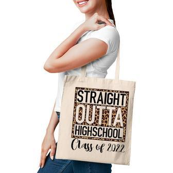 Straight Outta High School Class Of 2022 Graduation Boy Girl Tote Bag