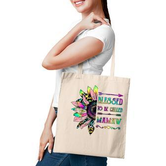 Women Blessed To Be Called Mamaw Sunflower Mothers Day Tote Bag | Mazezy CA