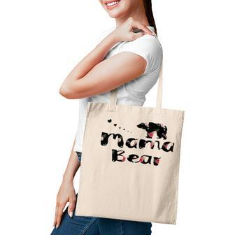 Womens Mama Bear  Mom Life - Floral Heart Top Gift Boho Outfit  Tote Bag
