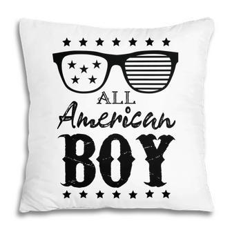 All American Boy 4Th Of July Boys Kids Sunglasses Family Pillow | Favorety