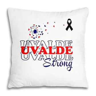 Dandelion Uvalde Strong Texas Strong Pray Protect Kids Not Guns Pillow | Mazezy CA