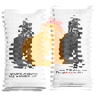 Dogue De Bordeaux Mom Bandana Womens Pillow | Mazezy