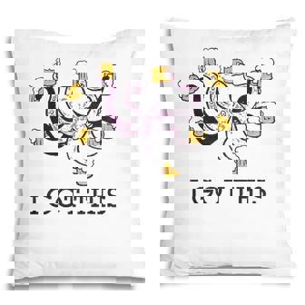 I Got This Funny Beer Octopus Bartender Server Pillow | Mazezy