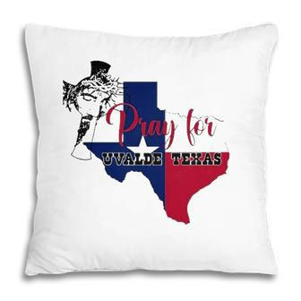 Jesus Pray For Uvalde Texas Protect Texas Not Gun Christian Cross Pillow