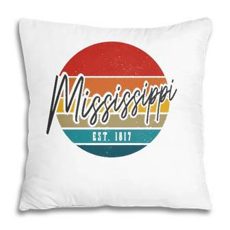 Mississippi Est 1817 Vintage Pride Pillow | Mazezy