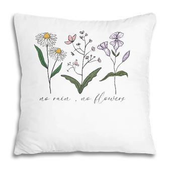 Plant Flower Wildflower Gardening Lover Gift Pillow | Mazezy