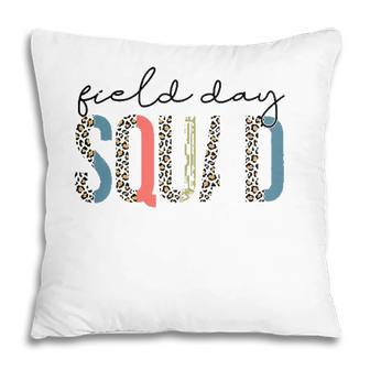 Squad Teacher Student First Last Day Of School Field Leopard Pillow | Mazezy
