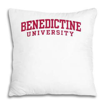 Womens Benedictine University Athletic Teacher Student Gift Pillow | Mazezy