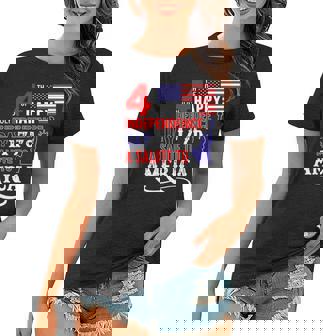 4Th Of July Happy Independence Day 1776 - Independence Day Women T-shirt | Mazezy