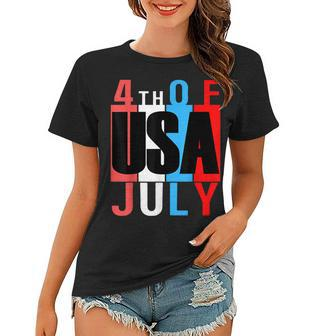 4Th Of July Usa Patriotic Family Matching Mom Dad Boy Girl Women T-shirt - Seseable