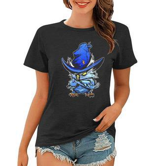 Angry Owl Creepy Cute Design For Witches And Kawaii Women T-shirt | Mazezy