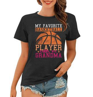Basketball Player Grandma Mothers Day Sports Basketball Women T-shirt | Mazezy