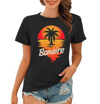 Bonaire Netherlands Antilles Travel Vacation Souvenir Beach Women T-shirt - Thegiftio UK