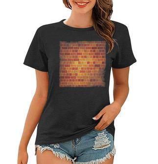 Brick Wall Construction Masonry Building Graphic Tee Women T-shirt - Thegiftio UK