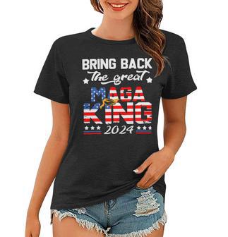 Bring Back The Great Maga King 2024 4Th Of July Trump 2024T President Trump Tee Republican Anti Biden Women T-shirt | Favorety UK