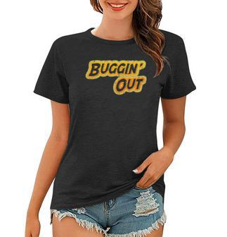 Bugging Out 60S 70S Distressed Retro Style Prepper Women T-shirt - Thegiftio UK