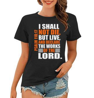Christerest Psalm 11817 Christian Bible Verse Affirmation Women T-shirt | Mazezy