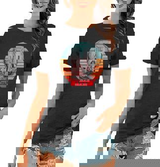 Classic Bat Drawing With Synthwave Japanese Katakana Label Women T-shirt - Thegiftio