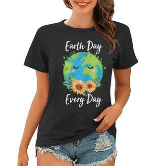 Cool Earth Day Sunflower Quote Earth Day For Kids Women T-shirt - Seseable