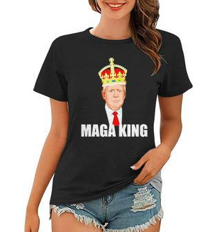 Donald Trump Maga King Hilarious Imperial Crown Women T-shirt | Mazezy